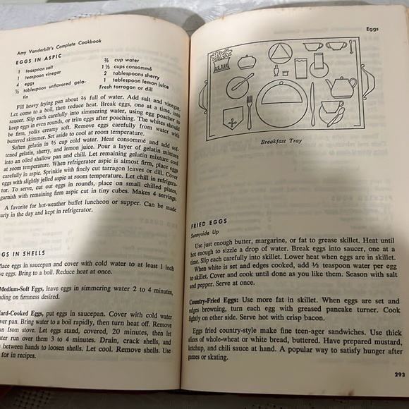 Amy Vanderbilts Complete Cookbook copyright 1961 hardcover VINTAGE - Picture 15 of 16